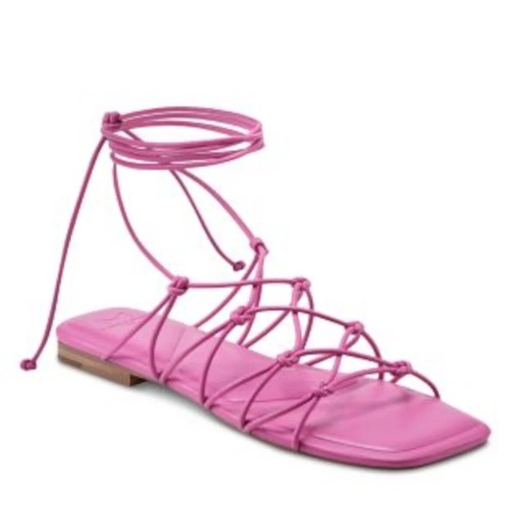 Marc Fisher Shoes - Marc Fisher LTD Monnie Lace Up Ankle Tie Sandals Sz 9